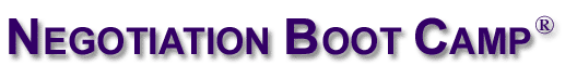 Negotiation Boot Camp - negotiating skills seminars